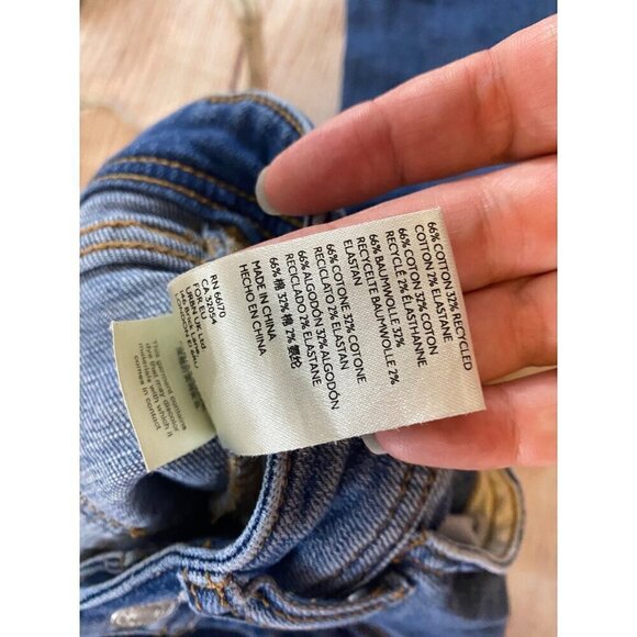 Pilcro And Letterpress Women's Slim Boyfriend Crop Jeans - 26 - Picture 11 of 12